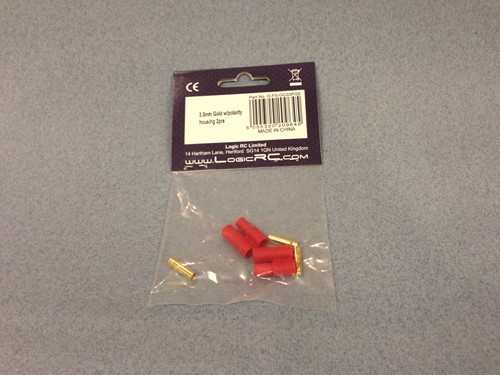 3.5mm Gold 2prs w/polarity housing