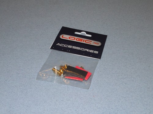 6mm Gold Bullet Connectors 2prs