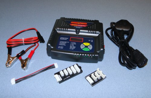 Fusion LX41 Pro Ethos - Mains & 12v Input LiPo Charger - 1-4 Cell Lipo