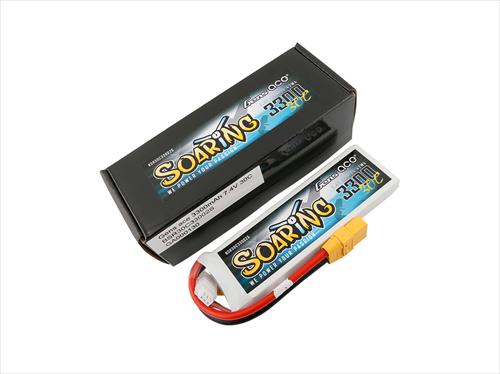 Gens Ace Soaring Series LiPo - 2S 7.4V 3300mAh 30C Soaring - XT90