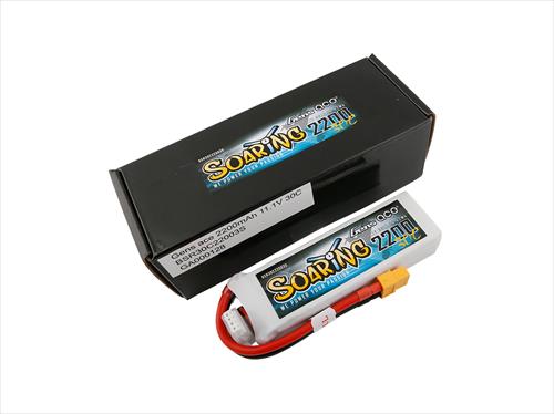Gens Ace Soaring Series LiPo - 3S 11.1V 2200mAh 30C - XT60