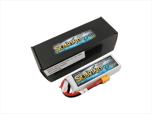 Gens Ace Soaring LiPo - 3S 11.1V 2700mAh 30C with XT60
