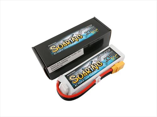 Gens Ace Soaring LiPo - 4S 14.8V 3300mAh 30C with XT90