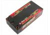 Gens Ace HV LiPo Shorty Hard Case - 2S 7.6V 5100mAh 130C - 5mm Tubes