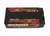 Gens Ace HV LiPo Shorty Hard Case - 2S 7.6V 6000mAh 130C - 5mm Tubes