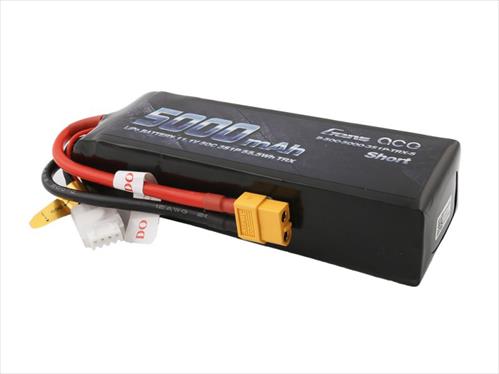 Gens Ace Soft Case 3S 11.1v LiPo 5000mAh 50C - XT60 Short