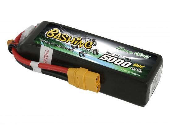 Gens Ace Bashing Series LiPo - 4S 14.8V 5000mAh 60C - XT90