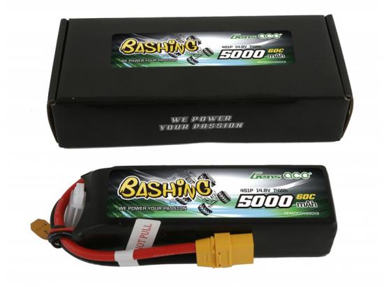 Gens Ace Bashing Series LiPo - 4S 14.8V 5000mAh 60C - XT90