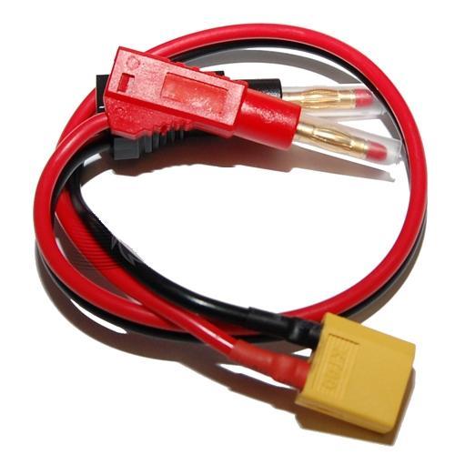 XT60 Heavy Duty Charge Lead (4mm Gold Plugs)