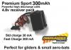 Overlander Nimh Battery Pack 2/3 AAA 300mah 4.8v Receiver SQ Premium Sport