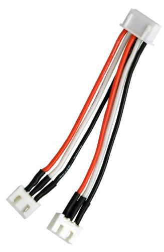 Overlander Lipo Balance Series Lead 2S+2S into 4S Pack