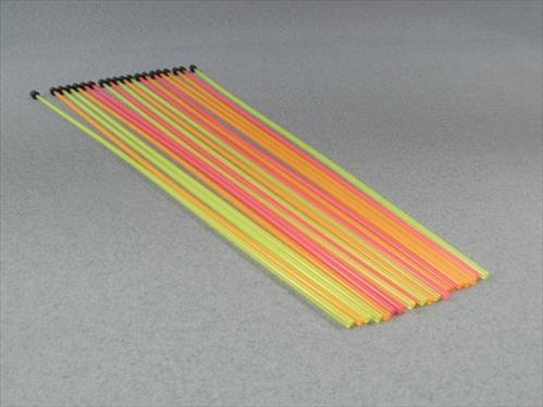 Rx Antenna Tube Flour.Colours - Bulk Pack Of 20