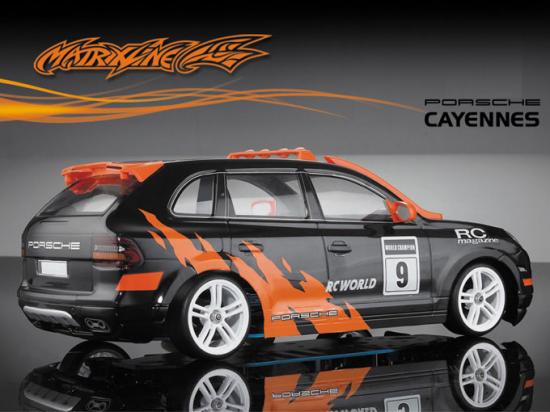 MatrixLine Porsche Cayenne Clear Bodyshell - 190mm