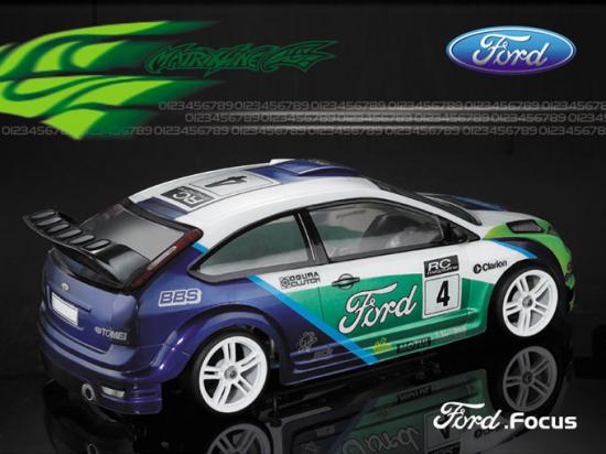 MatrixLine Ford Focus Clear Bodyshell - 190mm