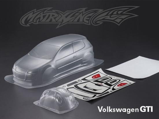 MatrixLine Golf GTI Clear Bodyshell - 190mm