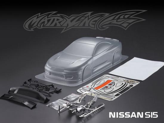 MatrixLine S15 Clear Bodyshell - 190mm