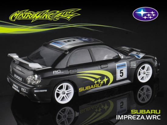 MatrixLine Subaru WRC Clear Bodyshell - 190mm