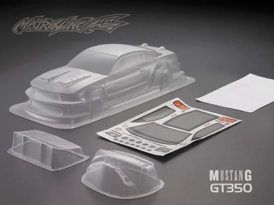 MatrixLine Mustang Clear Bodyshell - 190mm