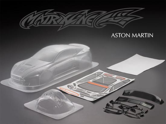 MatrixLine Aston Martin DBR9 Clear Bodyshell - 190mm
