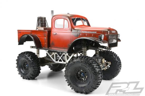 ProLine Interco Bogger 1.9 G8 Rock Terrain Truck Tyres on IMPULSE Black Beadlock Wheels (2) ** CLEARANCE **