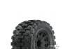 ProLine Badlands MX38 HP Belted 3.8 Tyres Mounted on Raid Black 8X32 Wheels - 17mm Hex