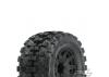 ProLine Badlands MX38 HP Belted 3.8 Tyres Mounted on Raid Black 8X32 Wheels - 17mm Hex