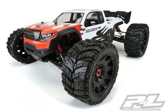 ProLine Masher X HP Belted X-MAXX Tyres - Pre Mounted (F/R) ** CLEARANCE **