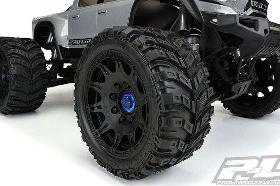 ProLine Masher X HP Belted X-MAXX Tyres - Pre Mounted (F/R) ** CLEARANCE **