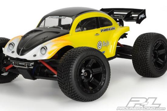 ProLine Road Rage Tyres Mounted on Desperado Wheels - Fits Traxxas 1:16 Mini E-REVO, Etc - 1 Pair