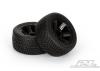 ProLine Road Rage Tyres Mounted on Desperado Wheels - Fits Traxxas 1:16 Mini E-REVO, Etc - 1 Pair