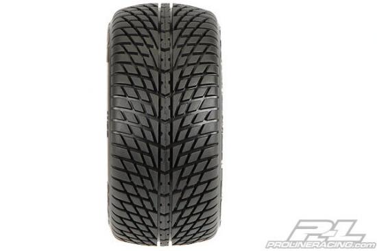 ProLine Road Rage Tyres Mounted on Desperado Wheels - Fits Traxxas 1:16 Mini E-REVO, Etc - 1 Pair
