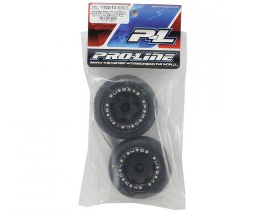 ProLine Road Rage Tyres Mounted On Titus Bead-Loc Wheels - Fit Mini E-REVO, Etc