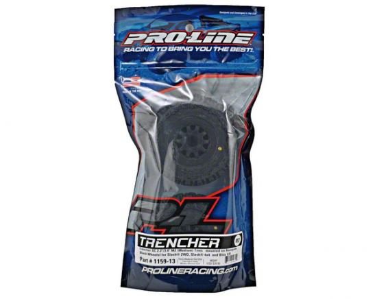 ProLine Trencher SC M2 - Mounted on Black Renegade SC Wheels (2)