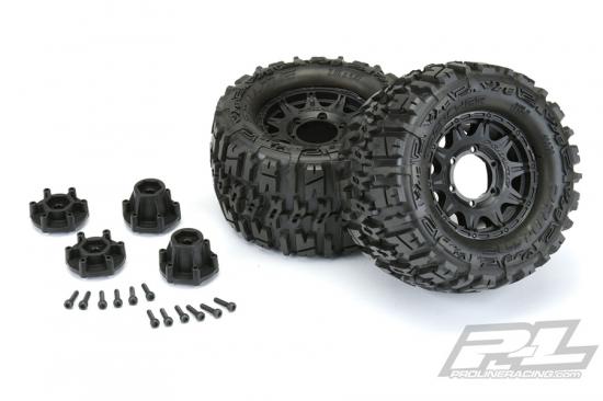 ProLine Trencher 2.8 Tyres on Raid 6x30 Wheels, 12mm Hex