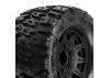 ProLine Trencher 2.8 Tyres Mounted on Black Raid 6X30 Removable Hex Wheels - 12mm Hex