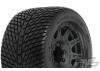 ProLine Road Rage 3.8 Tyres Mounted on Raid Black 8X32 Wheels - 17mm Hex