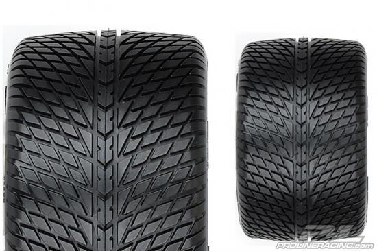 ProLine Road Rage 3.8 Tyres Mounted on Raid Black 8X32 Wheels - 17mm Hex
