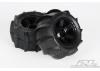 ProLine Sling Shot 3.8 Mounted on Black Desparado 1/2 Inch Offset Wheels - 17mm Hex