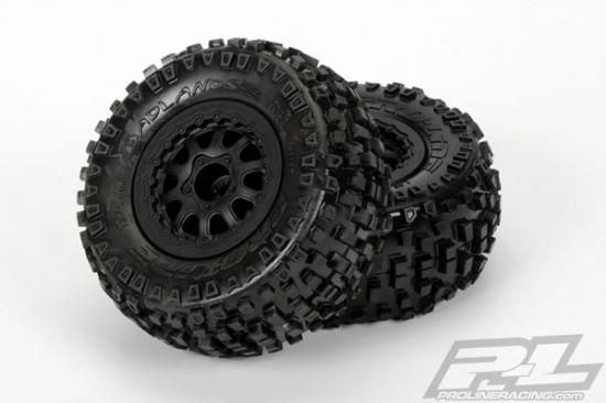 ProLine Badlands SC M2 Mounted on Black Renegade Slash Wheels (2)