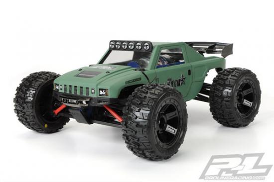 ProLine Trencher M2 Mounted on Desperado Wheels for Traxxas 1:16 (2)