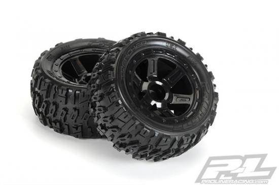 ProLine Trencher M2 Mounted on Desperado Wheels for Traxxas 1:16 (2)