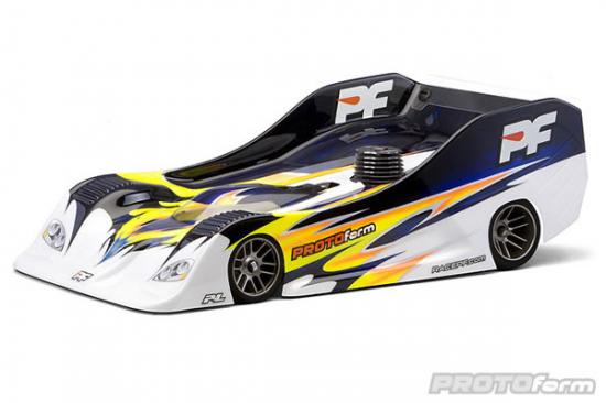 Protoform P909 Clear Bodyshell for 1:8 On Road - Ultra Lightweight