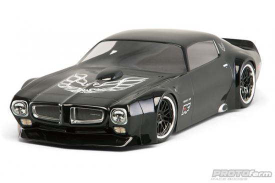 Protoform 1971 Pontiac Firebird Trans Am VTA Clear Bodyshell - 200mm