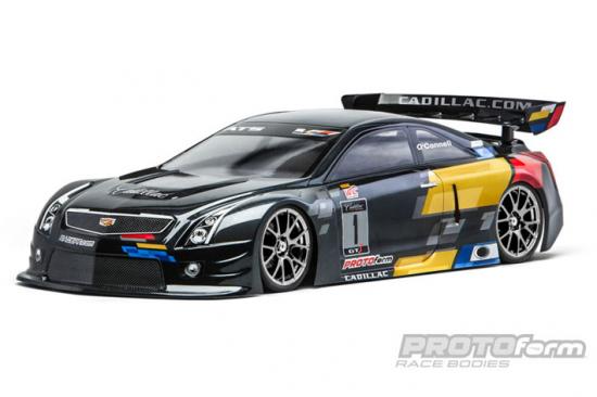 Protoform Cadillac ATS-V.R 190mm Clear Bodyshell