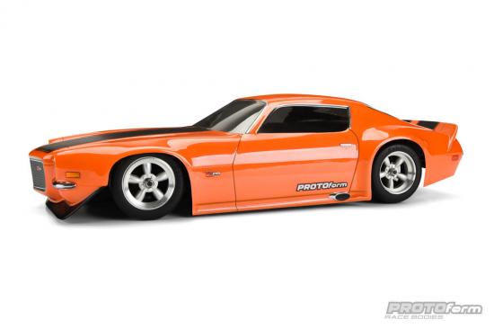 Protoform 1971 Chevroley Camaro VTA - 200mm Clear Bodyshell