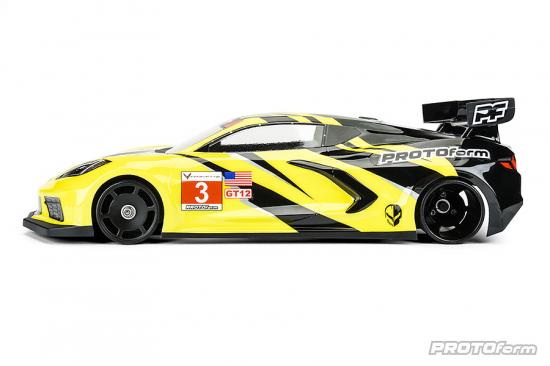 ProLine Protoform Chevrolet Corvette C8 Clear Body For GT12