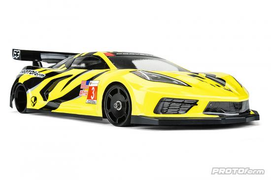 ProLine Protoform Chevrolet Corvette C8 Clear Body For GT12