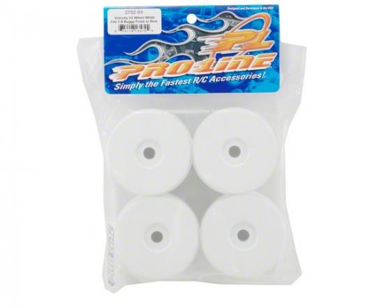 ProLine V2 Velocity Dish Wheel - Set Of 4 - White ** CLEARANCE **