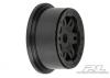 Proline Split Six Bead-Loc Front Wheels for HPI Baja 5T - Black/Black