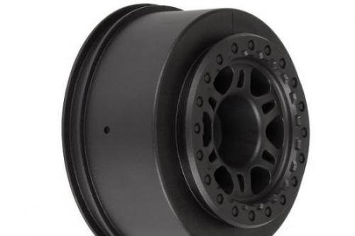 ProLine Split Six SC Black Front Slash Wheels - 1 Pair